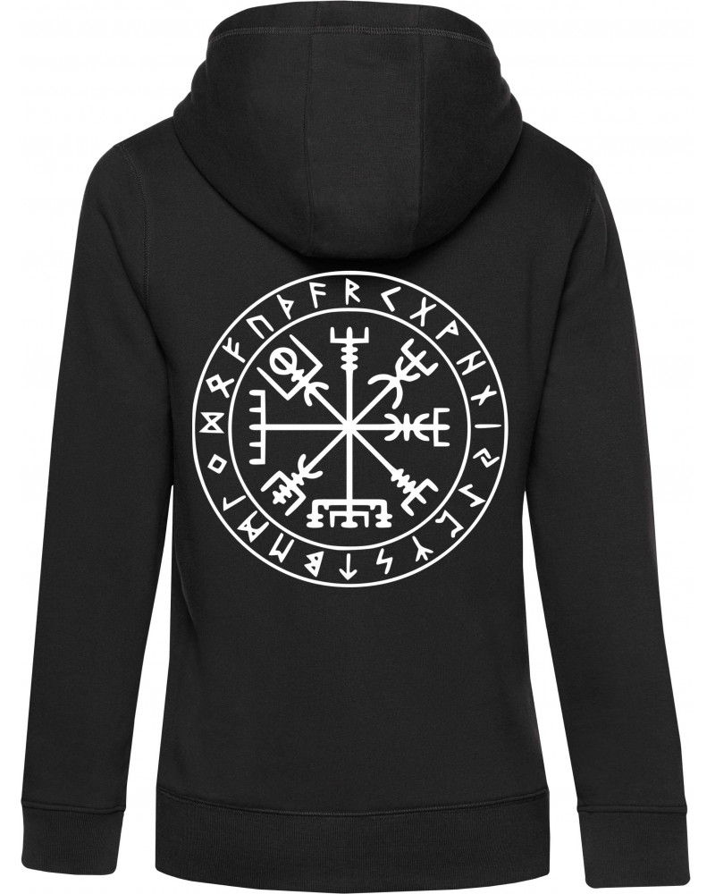 Damen Kapuzen-Jacke (Vegvisir)