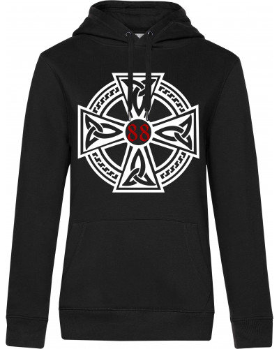 Damen Kapuzen-Pullover (Celtic 88)