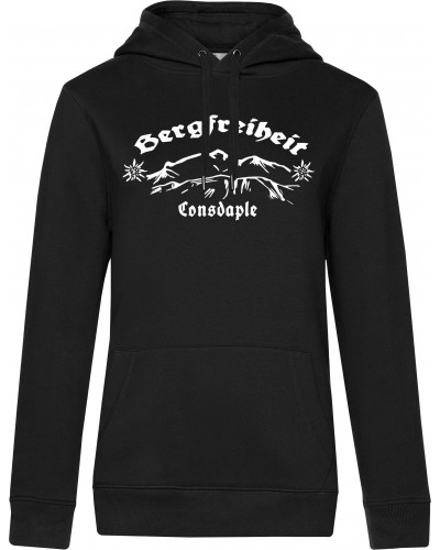 Damen Kapuzen-Pullover (Consdaple, Bergfreiheit)