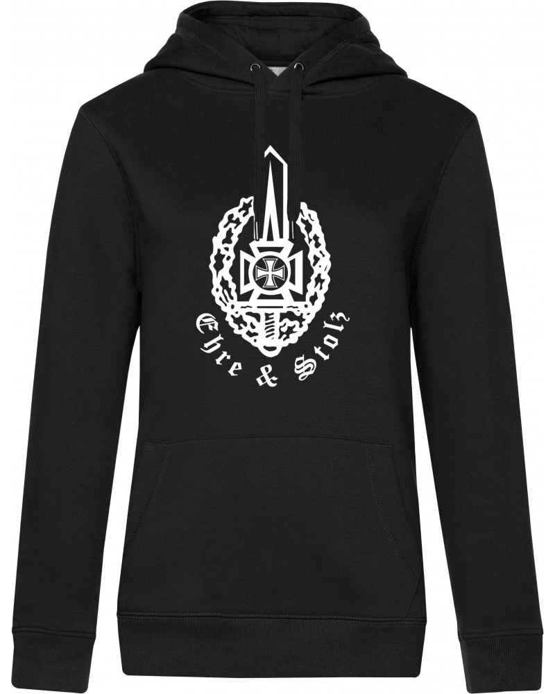 Damen Kapuzen-Pullover (Ehre & Stolz)