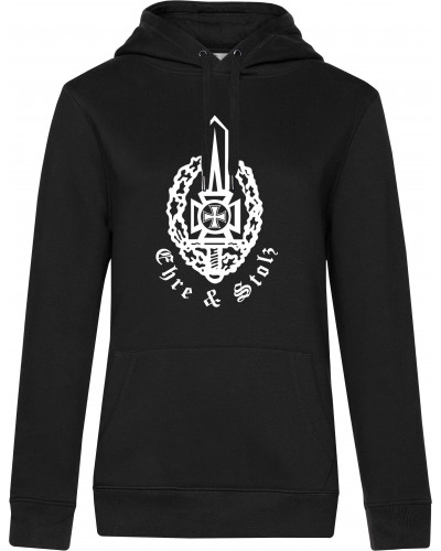 Damen Kapuzen-Pullover (Ehre & Stolz)