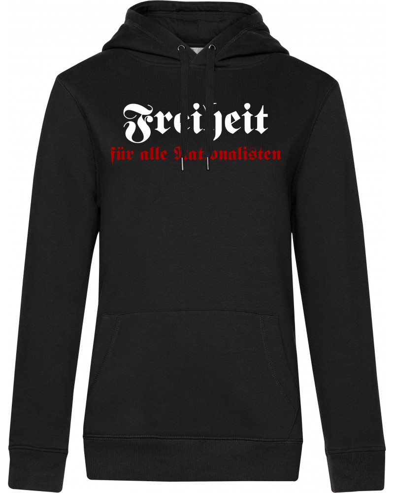 Damen Kapuzen-Pullover (Freiheit)