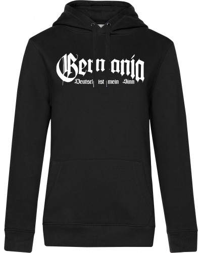 Damen Kapuzen-Pullover (Germania, Deutsch ist mein Sinn)