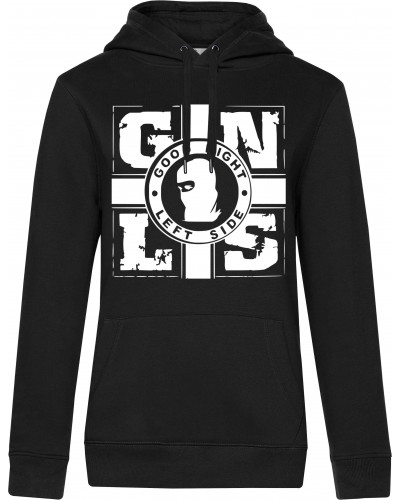 Damen Kapuzen-Pullover (GNLS, Kreuz)