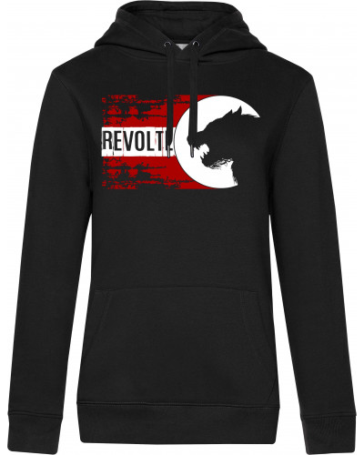 Damen Kapuzen-Pullover (H8-Front)