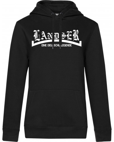 Damen Kapuzen-Pullover (Landser, weiß)