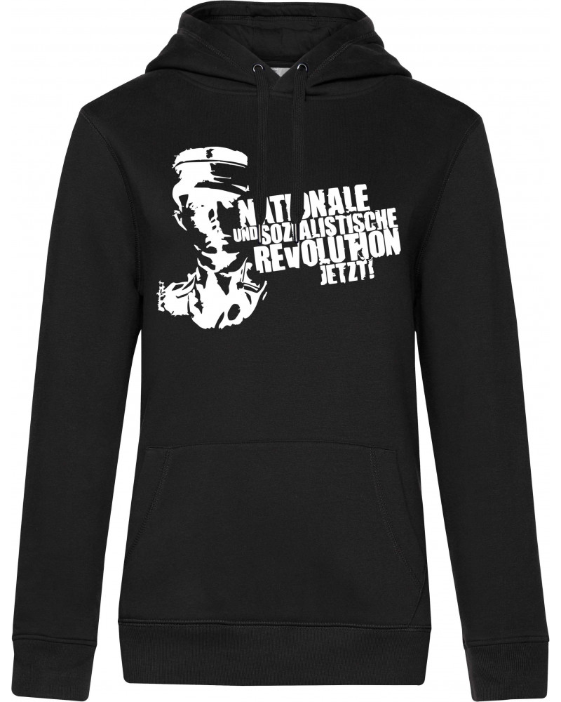 Damen Kapuzen-Pullover (Nationale und sozialistische Revolution jetzt)
