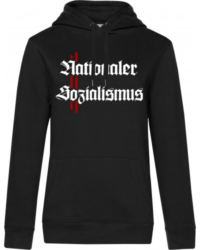 Damen Kapuzen-Pullover (Nationaler Sozialismus)