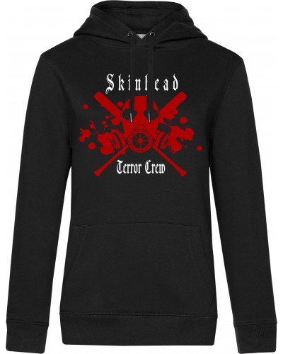Damen Kapuzen-Pullover (Skinhead Terror Crew)