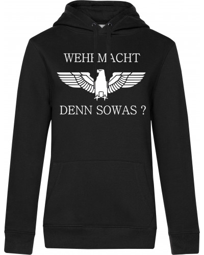 Damen Kapuzen-Pullover (Wehrmacht denn sowas)