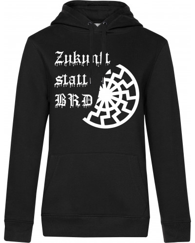 Damen Kapuzen-Pullover (Zukunft statt BRD)