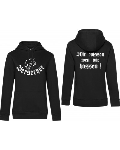 Damen Kapuzen-Pullover (Berserker)