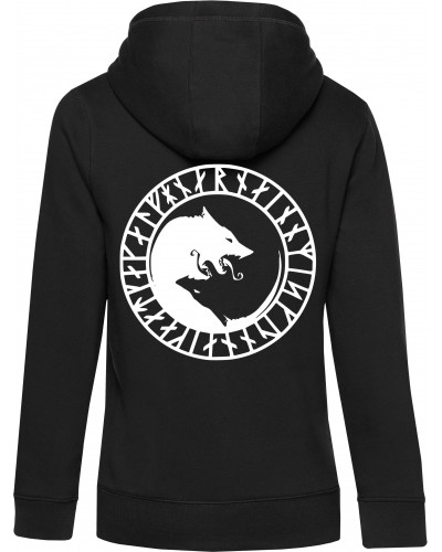 Damen Kapuzen-Pullover (Fenrir)