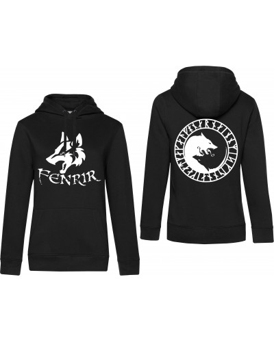 Damen Kapuzen-Pullover (Fenrir)