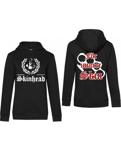 Damen Kapuzen-Pullover (Für immer Skin)