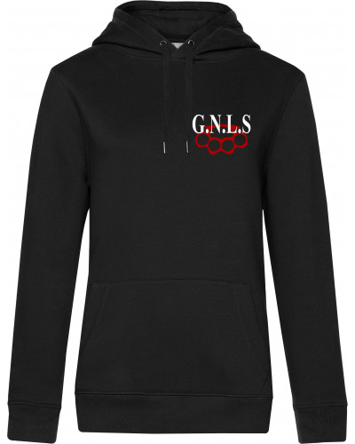 Damen Kapuzen-Pullover (GNLS, Schlagring)