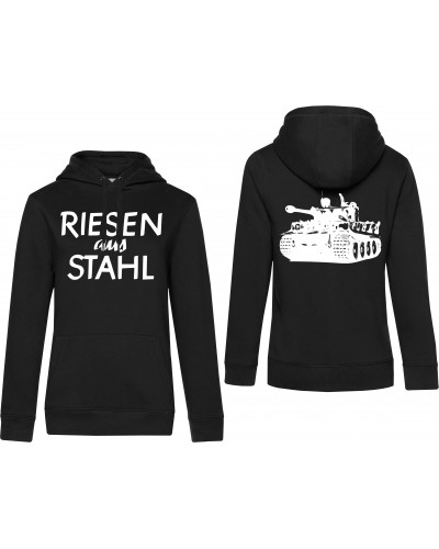 Damen Kapuzen-Pullover (Riesen aus Stahl)