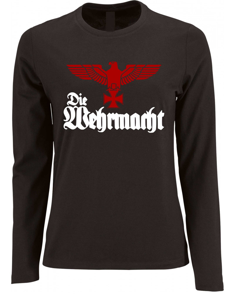 Damen Langarm Shirt (Die Wehrmacht)