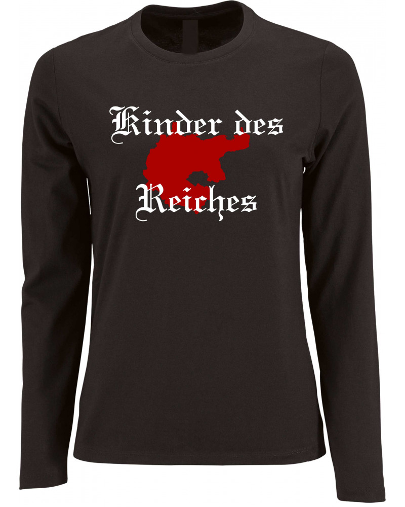 Damen Langarm Shirt (Kinder des Reiches)