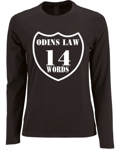 Damen Langarm Shirt (Odins law)