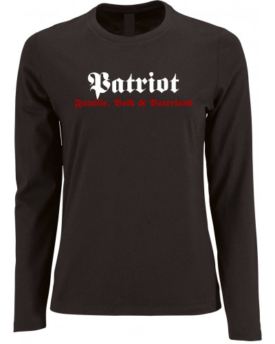 Damen Langarm Shirt (Patriot)
