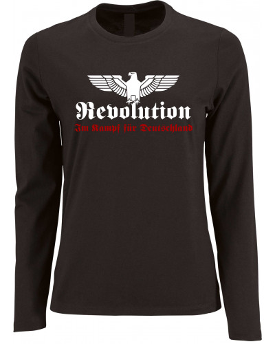Damen Langarm Shirt (Revolution Deutschland)