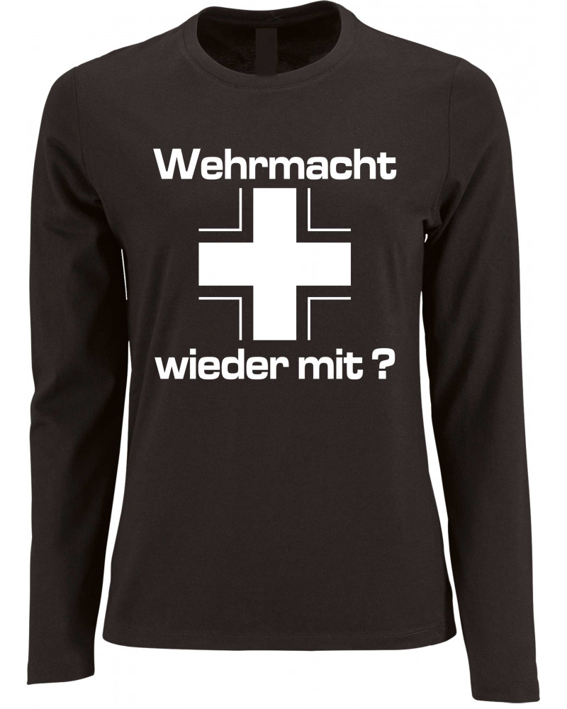 Damen Langarm Shirt (Wehrmacht wieder mit)