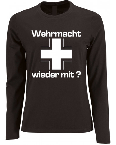 Damen Langarm Shirt (Wehrmacht wieder mit)