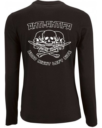 Damen Langarm Shirt (Anti-Antifa)