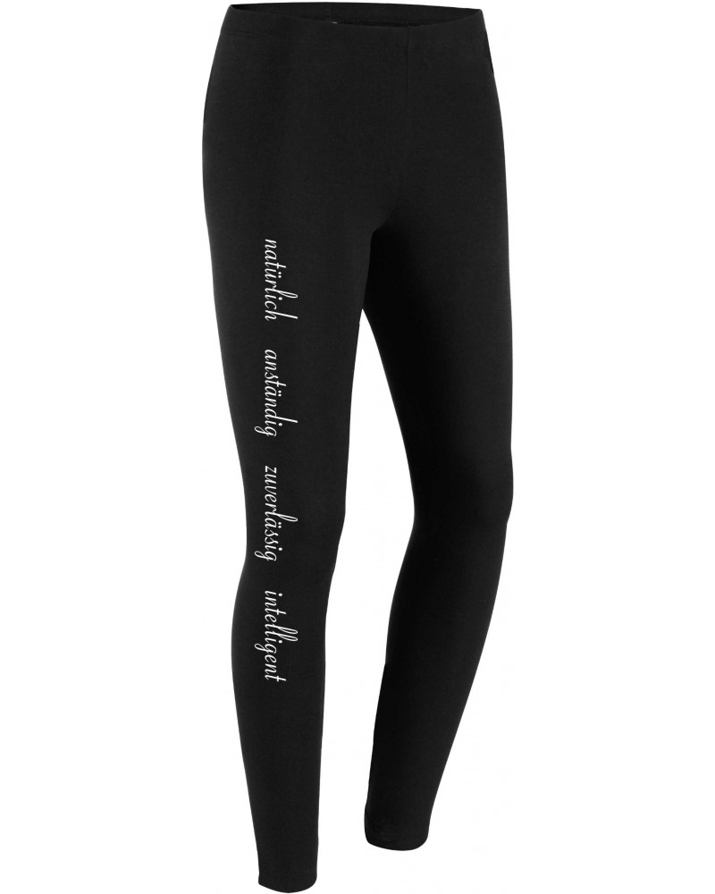 Damen Leggings (NAZI, natürlich anständig)