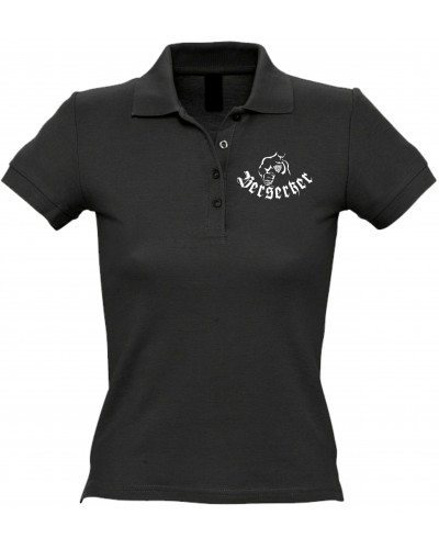 Besticktes Damen Poloshirt (Berserker)