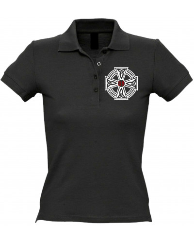 Besticktes Damen Poloshirt (Celtic 88)