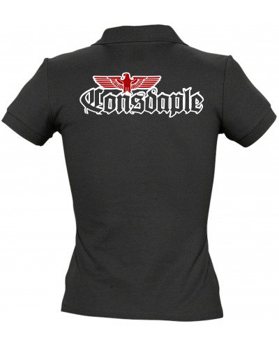 Besticktes Damen Poloshirt (Consdaple, Adler 2018)