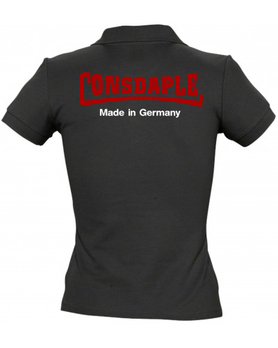 Besticktes Damen Poloshirt (Consdaple, made in Germany)
