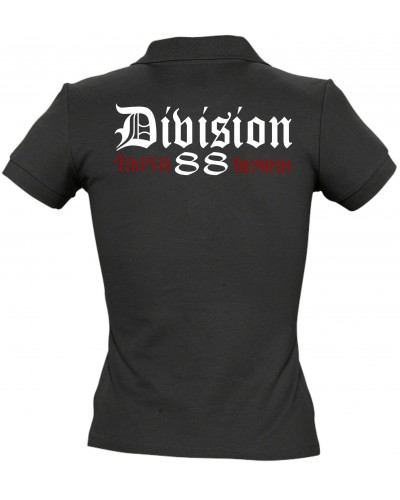 Besticktes Damen Poloshirt (Division 88 Runen)