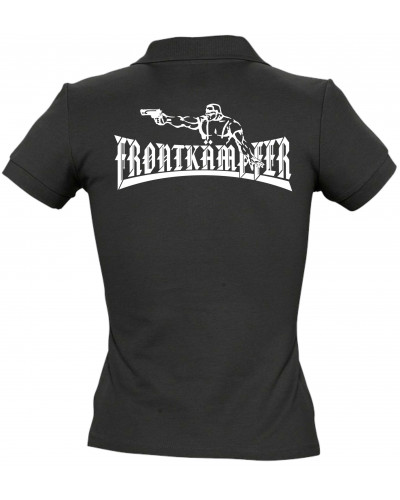 Besticktes Damen Poloshirt (Frontkämpfer)