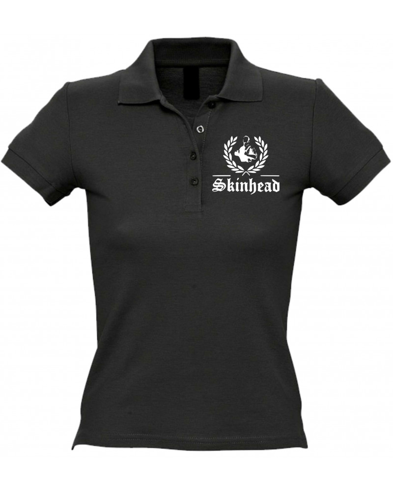 Besticktes Damen Poloshirt (Für immer Skin)