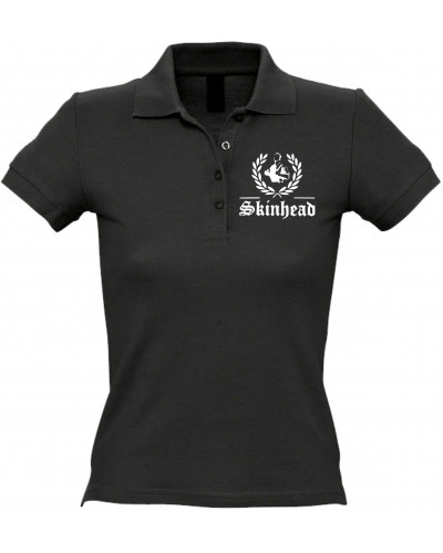 Besticktes Damen Poloshirt (Für immer Skin)