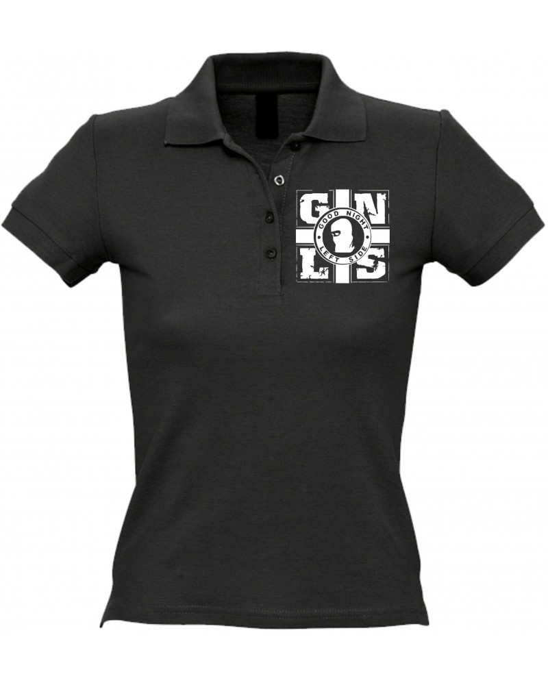 Besticktes Damen Poloshirt (GNLS, Kreuz)