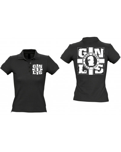 Besticktes Damen Poloshirt (GNLS, Kreuz)
