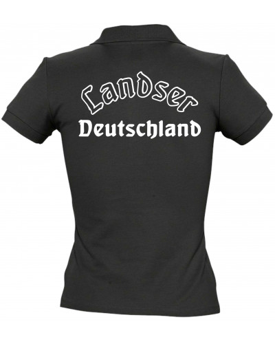 Besticktes Damen Poloshirt (Landser Deutschland)