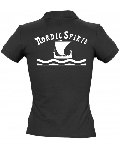 Besticktes Damen Poloshirt (Nordic Spirit)