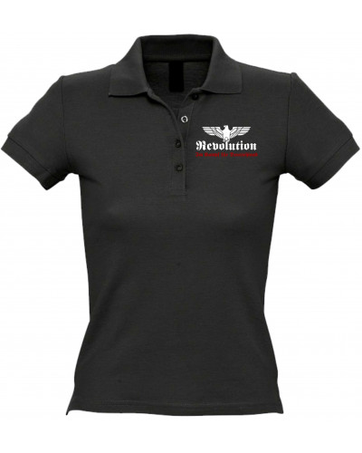 Besticktes Damen Poloshirt (Revolution Deutschland)