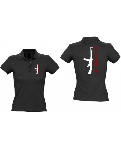 Besticktes Damen Poloshirt (Sturmgewehr 44)