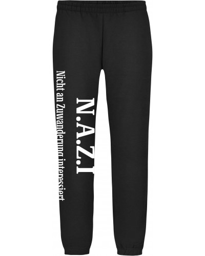 Damen Premium Jogginghose (Nazi, nicht an Zuwanderung interessiert)