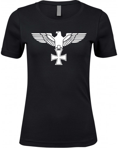 Damen Premium T-Shirt (Adler, Kreuz)