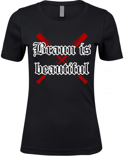 Damen Premium T-Shirt (Braun is beautiful)