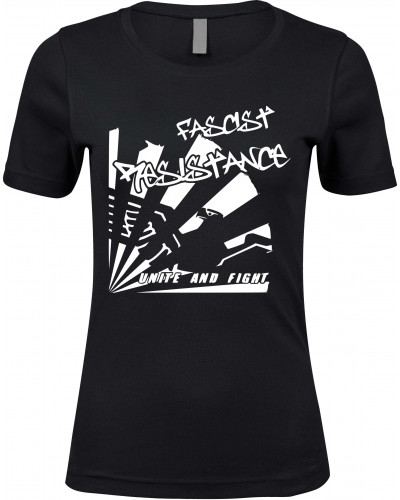 Damen Premium T-Shirt (Fascist Resistance)