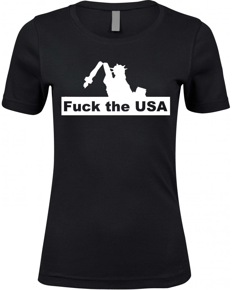 Damen Premium T-Shirt (Fuck the USA)