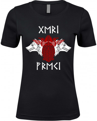 Damen Premium T-Shirt (Geri und Freki)